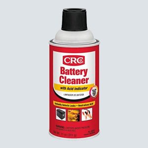 CRC BATTERY CLEANER WITH ACID INDICATOR 11OZ