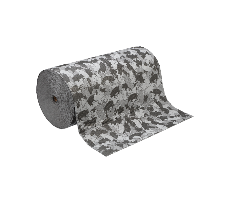 PIG® Gray Ham-O® Absorbent Mat Roll