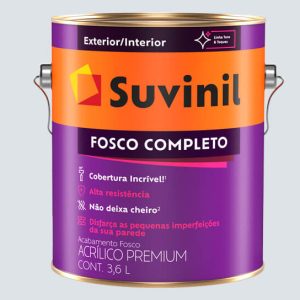PINTURA SUVINIL LÁTEX ACRÍLICO MATE COMPLETO CAMINO DE TIERRA LATA 3.6L