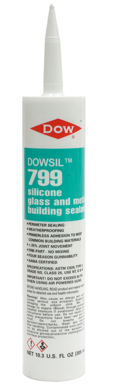 DOWSIL 799 GLASS & METAL SLNT