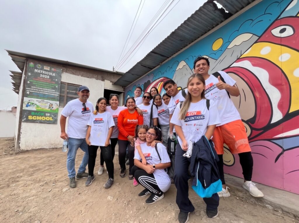 Synthec Solutions fortalece impacto social con jornada de voluntariado “Pintando Esperanza” en comunidad local